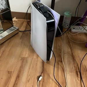 Ps5 with 2 remotes a camera and dual charging system